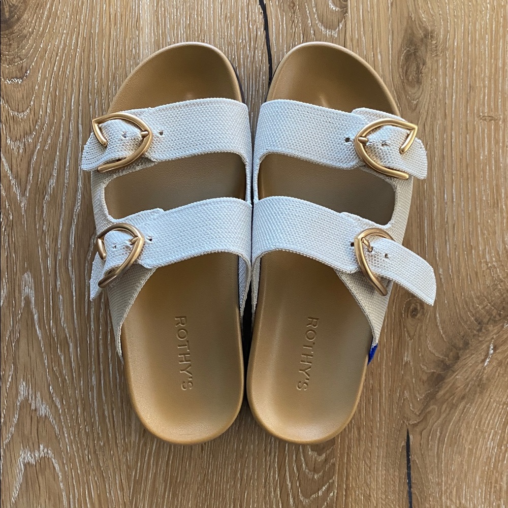 Size 6 Rothy’s slides. Barely worn.